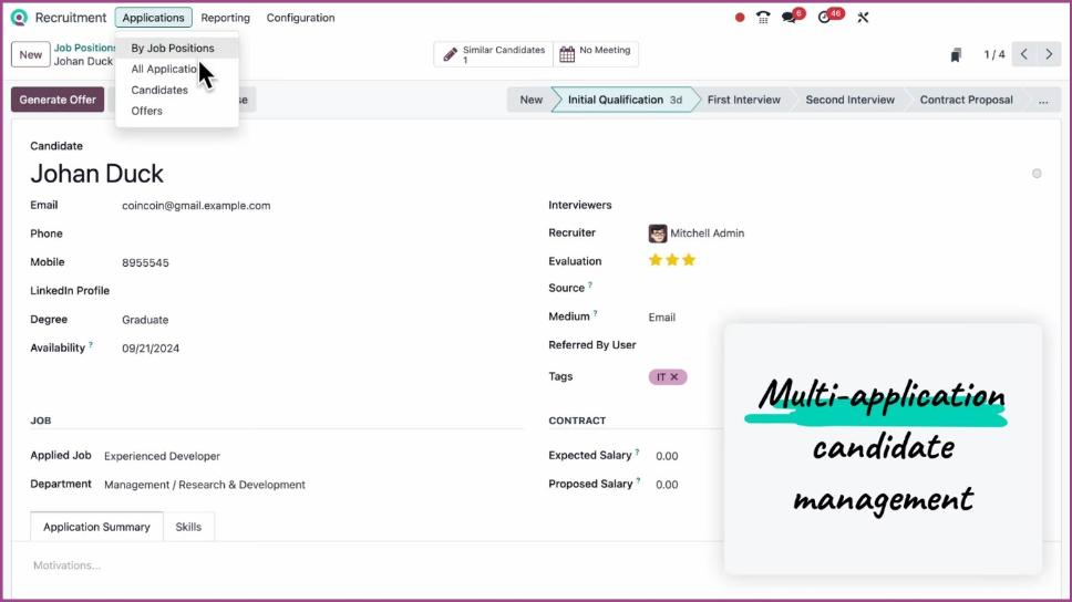 Odoo 18 Features - HR